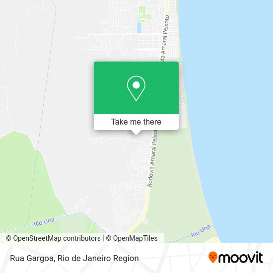 Rua Gargoa map