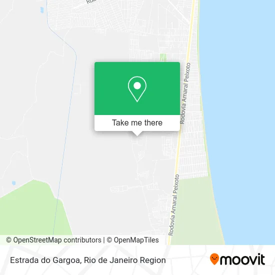 Estrada do Gargoa map
