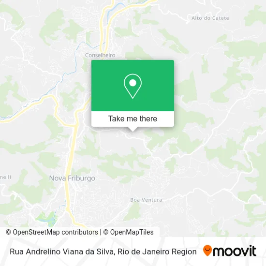 Rua Andrelino Viana da Silva map