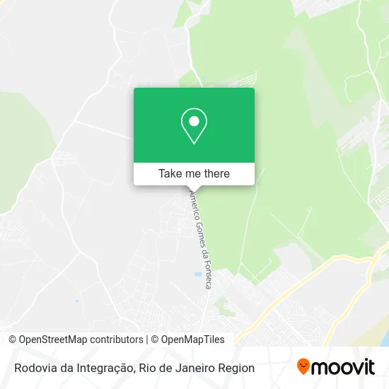 Rodovia da Integração map