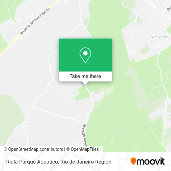 Riala Parque Aquático map