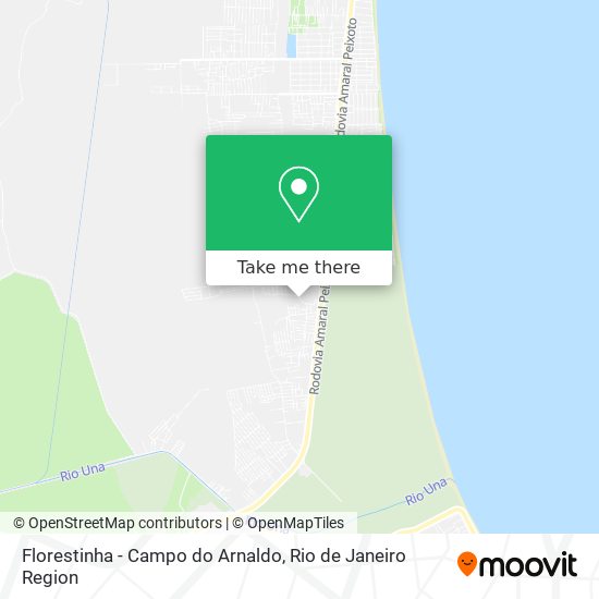 Mapa Florestinha - Campo do Arnaldo