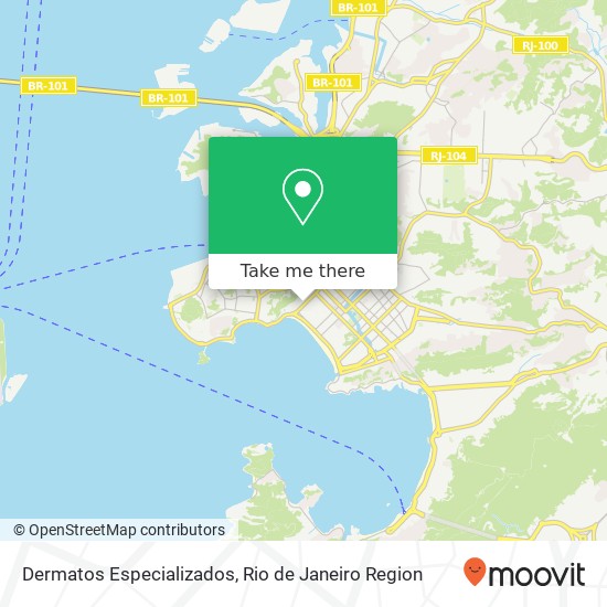 Dermatos Especializados map