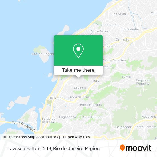 Travessa Fattori, 609 map