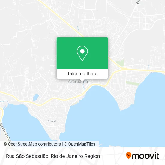 Rua São Sebastião map