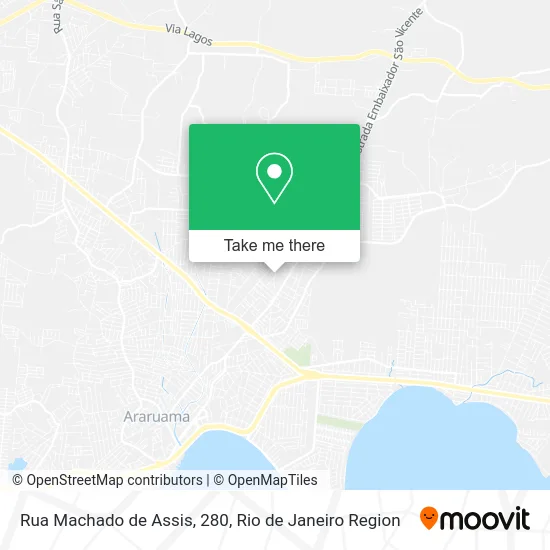 Rua Machado de Assis, 280 map