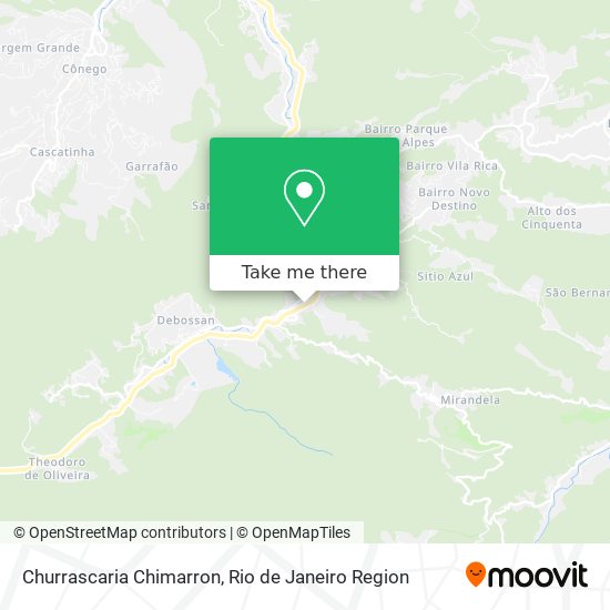 Churrascaria Chimarron map