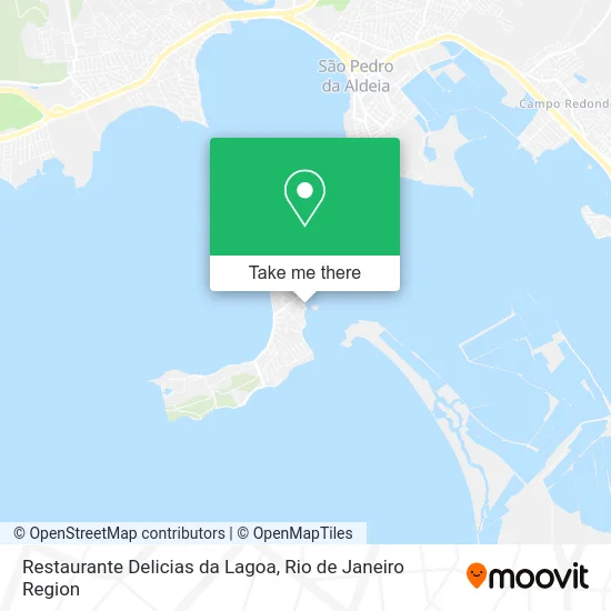 Restaurante Delicias da Lagoa map