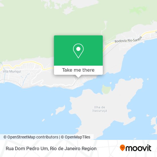 Rua Dom Pedro Um map