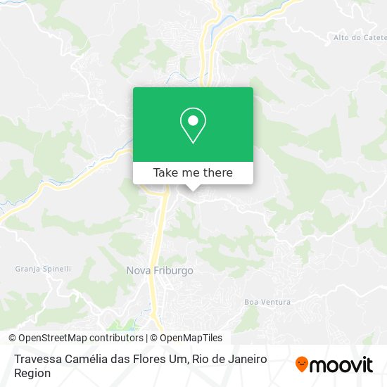 Travessa Camélia das Flores Um map