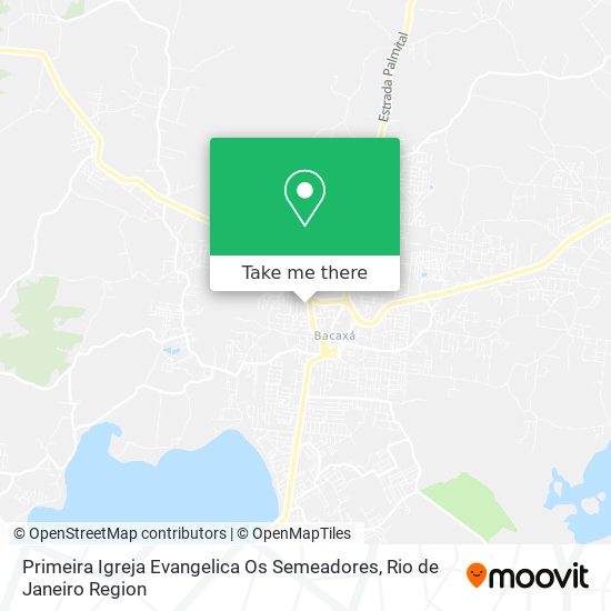 Primeira Igreja Evangelica Os Semeadores map