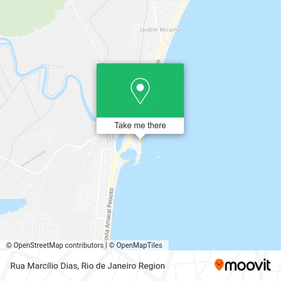 Rua Marcílio Dias map