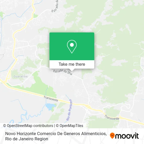Novo Horizonte Comercio De Generos Alimenticios map