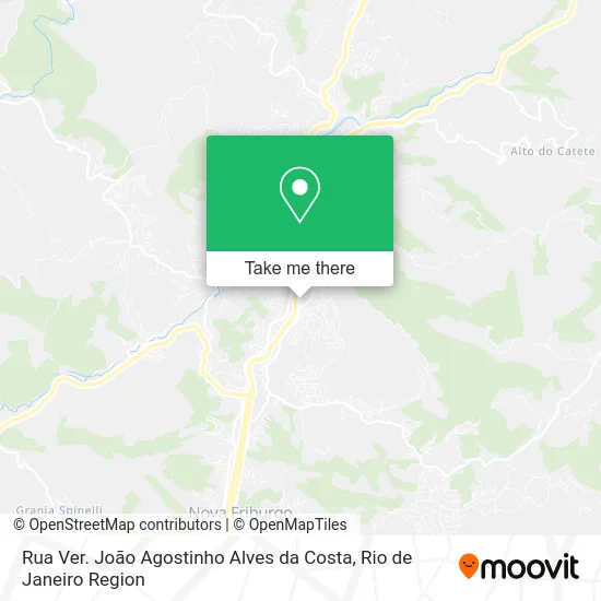 Rua Ver. João Agostinho Alves da Costa map