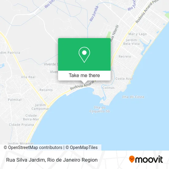 Rua Silva Jardim map
