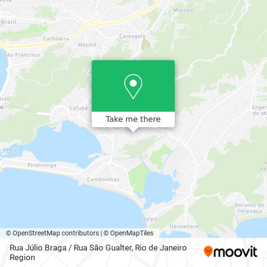 Rua Júlio Braga / Rua São Gualter map