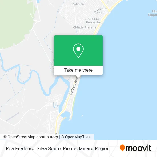 Rua Frederico Silva Souto map