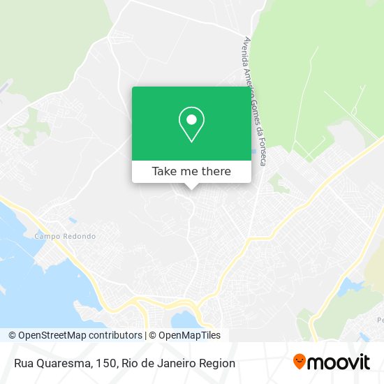 Rua Quaresma, 150 map