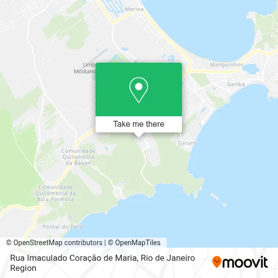 Rua Imaculado Coração de Maria map