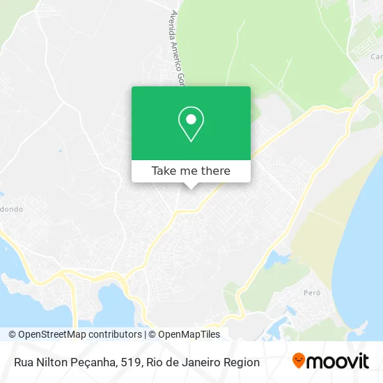 Rua Nilton Peçanha, 519 map