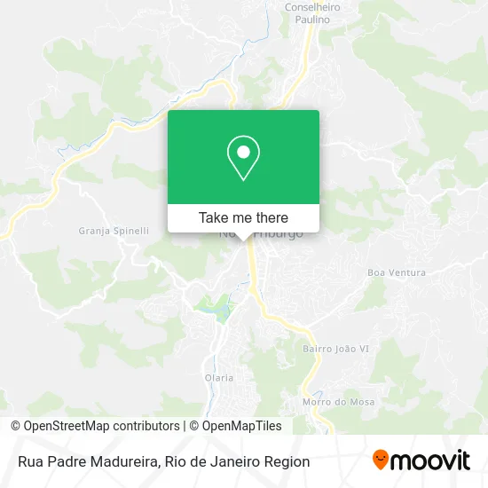 Rua Padre Madureira map