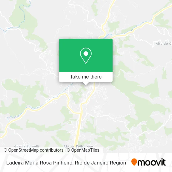 Ladeira Maria Rosa Pinheiro map