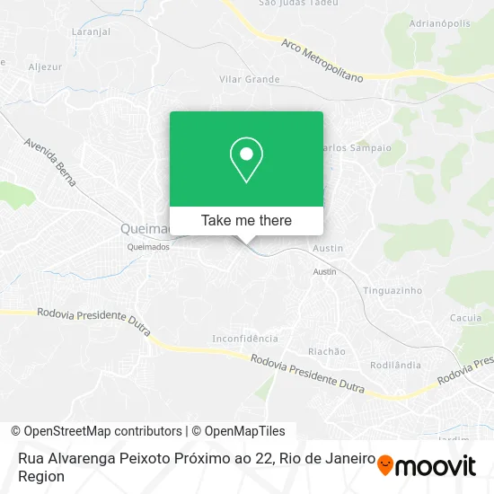 Rua Alvarenga Peixoto Próximo ao 22 map