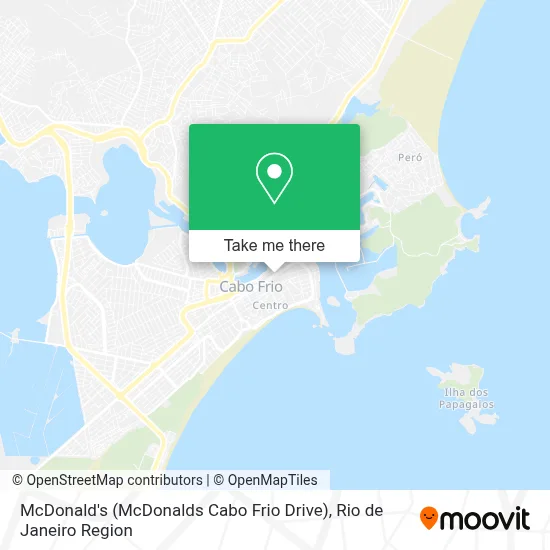 McDonald's (McDonalds Cabo Frio Drive) map