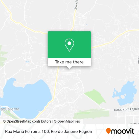 Rua Maria Ferreira, 100 map