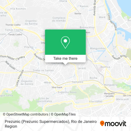 Prezunic (Prezunic Supermercados) map