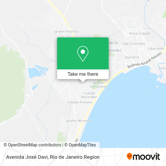 Avenida José Davi map