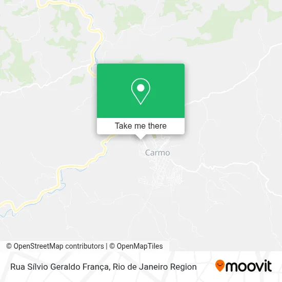 Rua Sílvio Geraldo França map