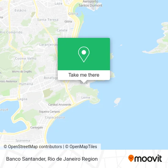 Banco Santander map
