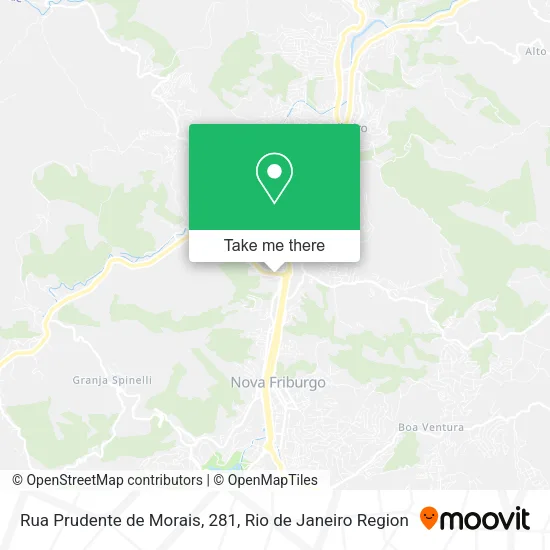Rua Prudente de Morais, 281 map