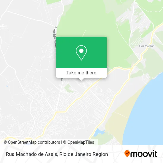 Rua Machado de Assis map