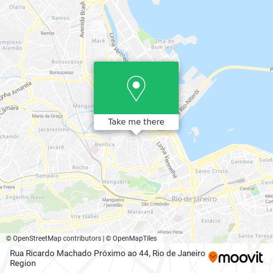 Rua Ricardo Machado Próximo ao 44 map