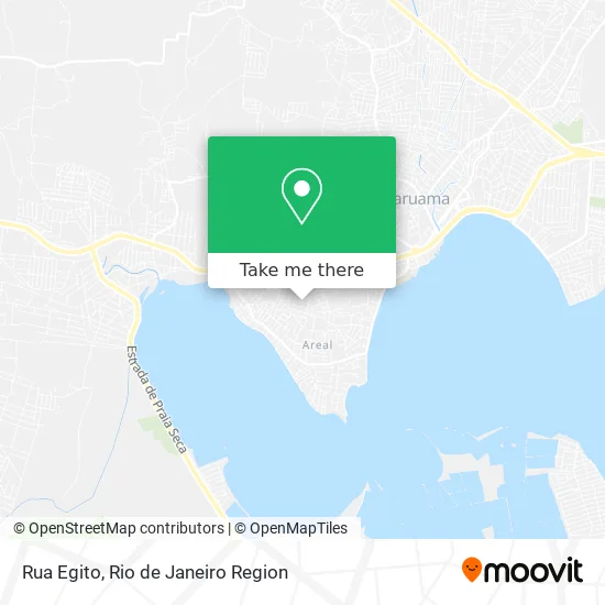 Rua Egito map