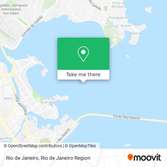 Rio de Janeiro map