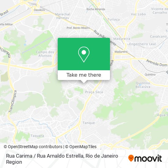 Rua Carima / Rua Arnaldo Estrella map