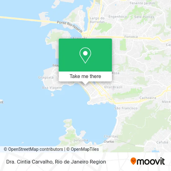 Dra. Cintia Carvalho map