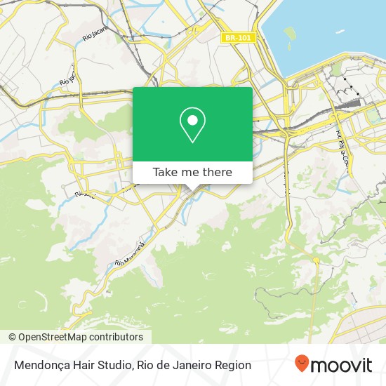 Mendonça Hair Studio map