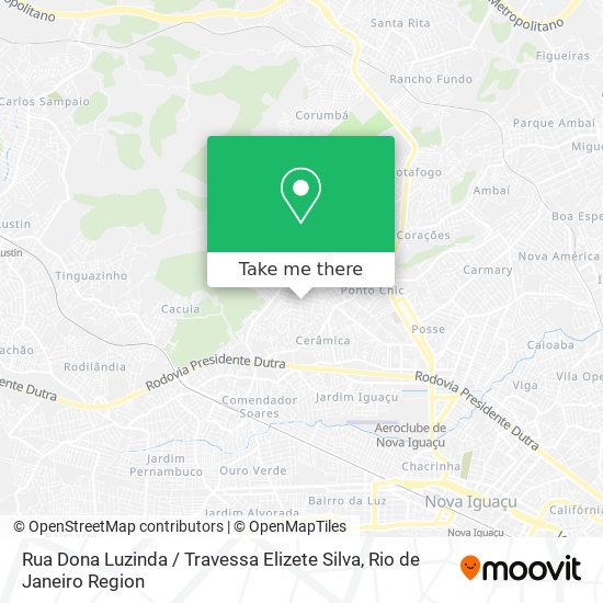 Rua Dona Luzinda / Travessa Elizete Silva map