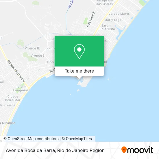 Avenida Boca da Barra map