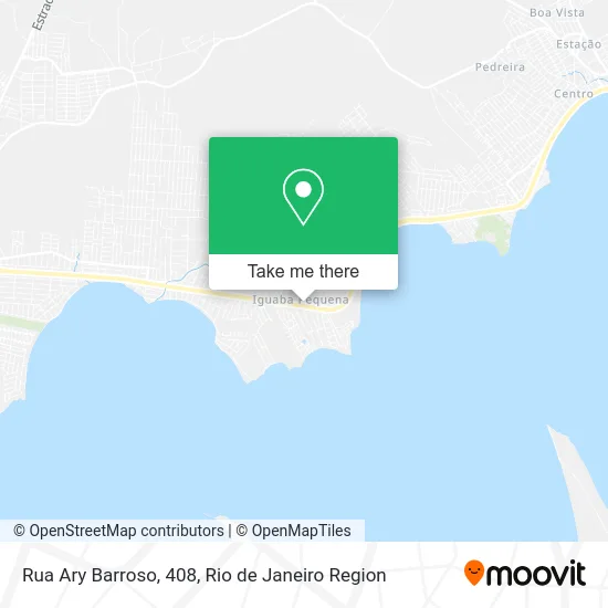 Rua Ary Barroso, 408 map