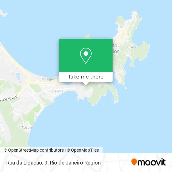 Rua da Ligação, 9 map