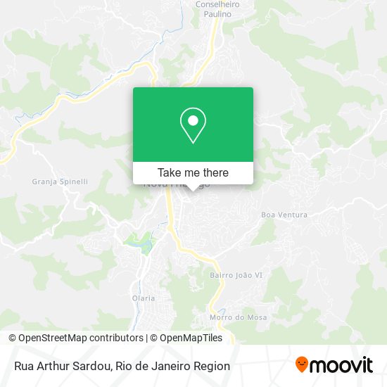 Rua Arthur Sardou map