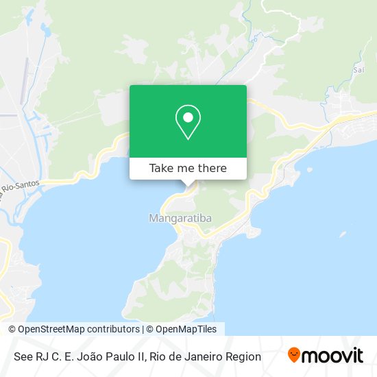 See RJ C. E. João Paulo II map