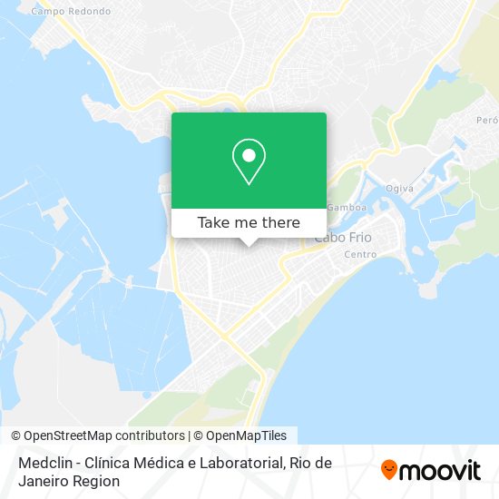 Medclin - Clínica Médica e Laboratorial map