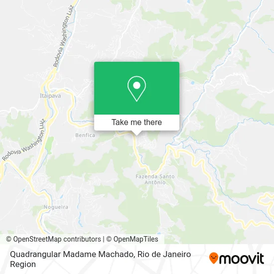 Quadrangular Madame Machado map