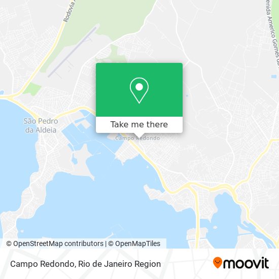 Campo Redondo map